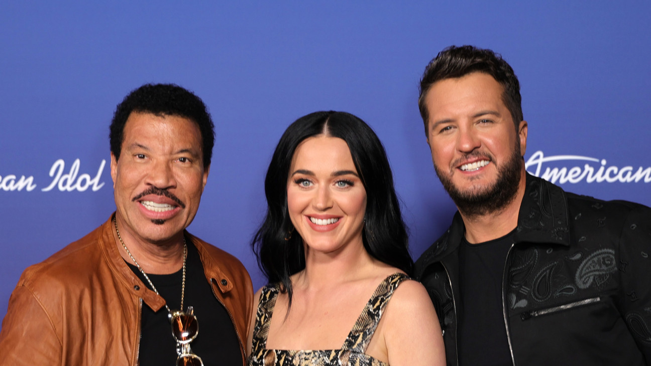 Lionel Richie, Katy Perry and Luke Bryan