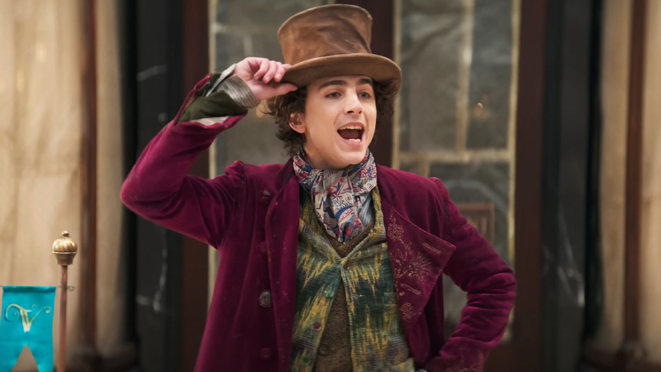 Timothée Chalamet in 'Wonka'